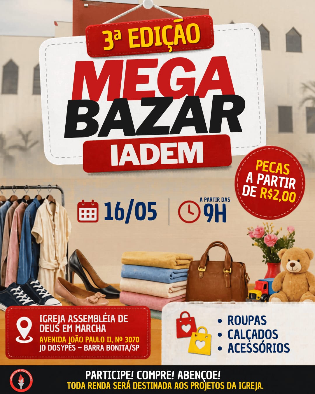 3ª edição do lado Mega Bazar! ✨